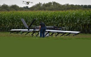 New $129,000 ag drone can cover 135 acres per hour